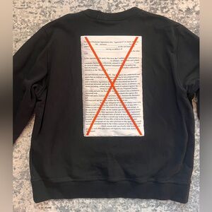 Adidas by Alexander Wang crewneck sweatshirt men’s size medium